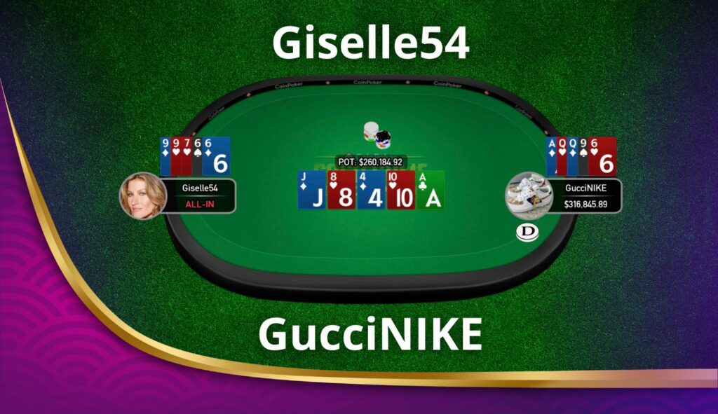 More Of The Best High Stakes Pot-Limit Omaha Hands Between ‘Giselle54’ And ‘GucciNIKE’